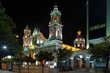 Eclairage de nuit de la Cathédrale de Salta , argentine