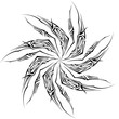 Vektor: Black and white contemporary background. Black and white contemporary background.