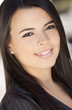 Beautiful Hispanic Woman or Businesswoman Smiling