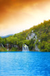 Beautiful tranquil lake