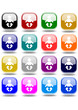 Set bebè button various colors