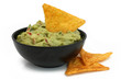 Guacamole et nachos
