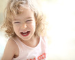 Laughing child Laughing child