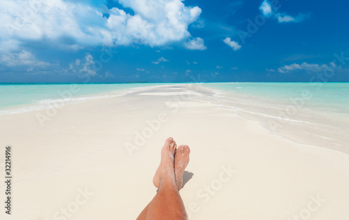 Photo: Sonnenbad am Traumstrand Sonnenbad am Traumstrand