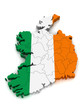 3D Map of Ireland