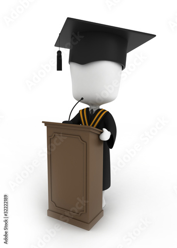Illustration: Graduation Speech Graduation Speech