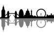 Illustration: london skyline london skyline