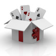 Illustration: 3d casino concept 3d casino concept