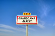 Grancamp-Maisy - Panneau de commune