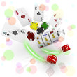 Illustration: 3d casino concept 3d casino concept