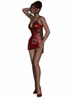 Woman with Sexy Clothing