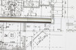 Photo: background of architectural drawing ahd pen background of architectural drawing ahd pen
