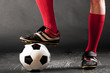 legs of soccer player