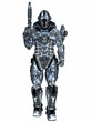 Futuristic soldier