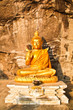 Peaceful Buddha on mountain