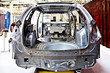 auto body at car plant