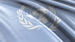 Illustration: Flagge UN High-Quality / High Detail Flagge UN High-Quality / High Detail