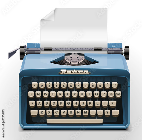 Vecteur : Vector typewriter XXL icon Vector typewriter XXL icon
