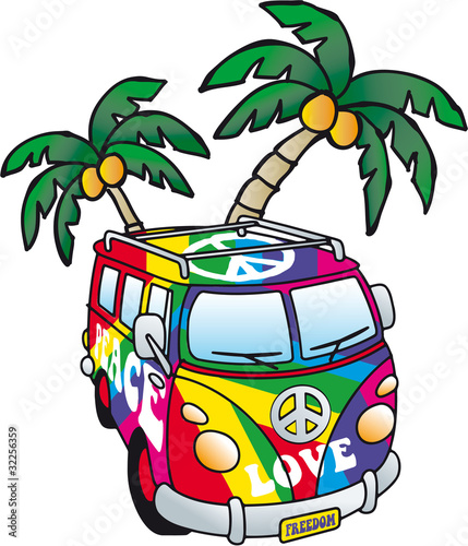 Hippie Minivan