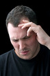 Man With Headache or Migraine Pain