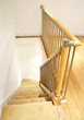 Modern House Interior - Stairs with Chrome Railing Modern House Interior - Stairs with Chrome Railing