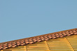 Dach im Bau - flach