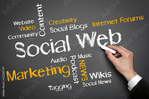 Photo: Social web Social web