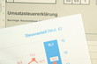 Steuererklärung
