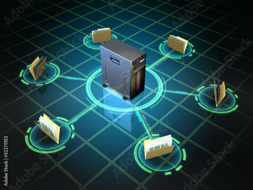 Illustration: File server File server