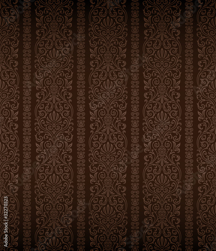 Vector: Seamless ornamental pattern Seamless ornamental pattern