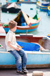 Little boy in Malta