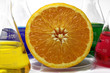 chemielabor mit orange