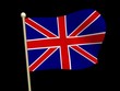 Video: Großbritainien Flagge Großbritainien Flagge