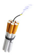 Photo: Cigarette bomb Cigarette bomb