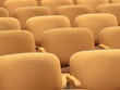 rows of empty seats texture