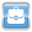 pictogramme attaché case serie carré bleu