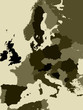 Map of modern Europe Map of modern Europe