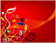 Abstract background with swirls