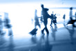blur people at station