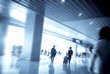 blur people at station