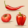 Red vegetables