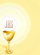 Religione Calice e Ostia-Religion Chalice Cup and Host-Vector