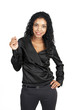 Beautiful brunette businesswoman