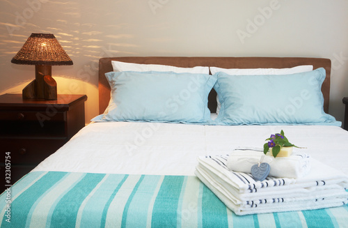 Photo: Beautiful bedroom interior Beautiful bedroom interior