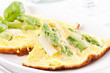 Omelett mit Spargel