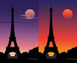Eiffel Tower at night