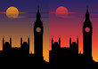 Big Ben at night
