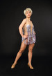 Beautiful dancing woman posing Beautiful dancing woman posing