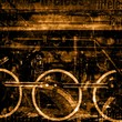 Illustration: old machines background old machines background