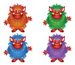 Vector: Hairy Monster Hairy Monster